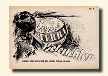 TERRA BELEUCHTER | DER magazine side cover  1944